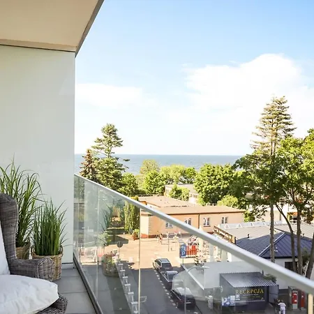 Baltic Riviera Concept Apartament Z Widokiem Na Morze I Las Miedzyzdroje Exterior photo