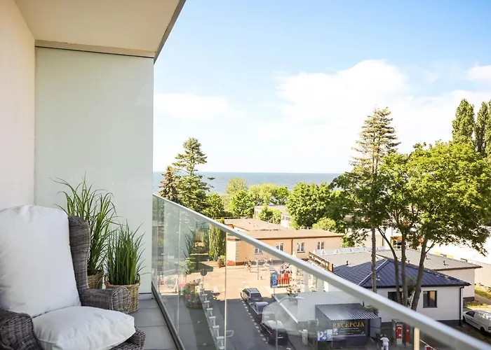 Baltic Riviera Concept Apartament Z Widokiem Na Morze I Las